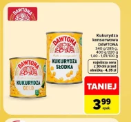 Консервована кукурудза Dawtona