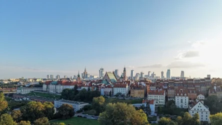 Panorama Warszawy; zdj. ilustracyjne