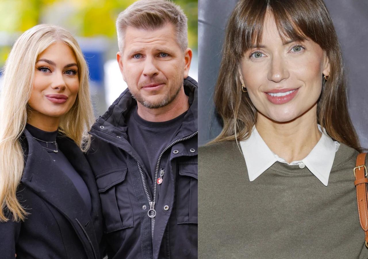Bianka Chajzer, Filip Chajzer, Anna Dec Anna Dec, Filip Chajzer i Bianka Chajzer podczas gali Znakomitość Roku DOZ 2026.