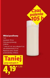 Wkład parafinowy