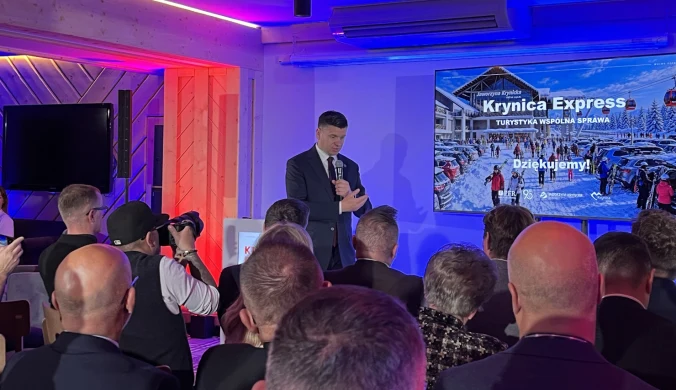 Krynica Express to nowa inwestycja, która ma usprawnić komunikację między centrum miasta a ośrodkiem na Jaworzynie Krynickiej 