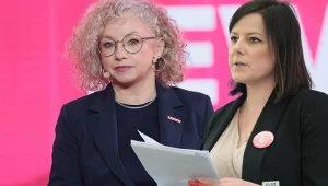 Nowa odsłona sporu o aborcję. Na zdj. Katarzyna Kotula i Kaja Godek