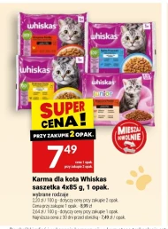 Karma dla kota Whiskas