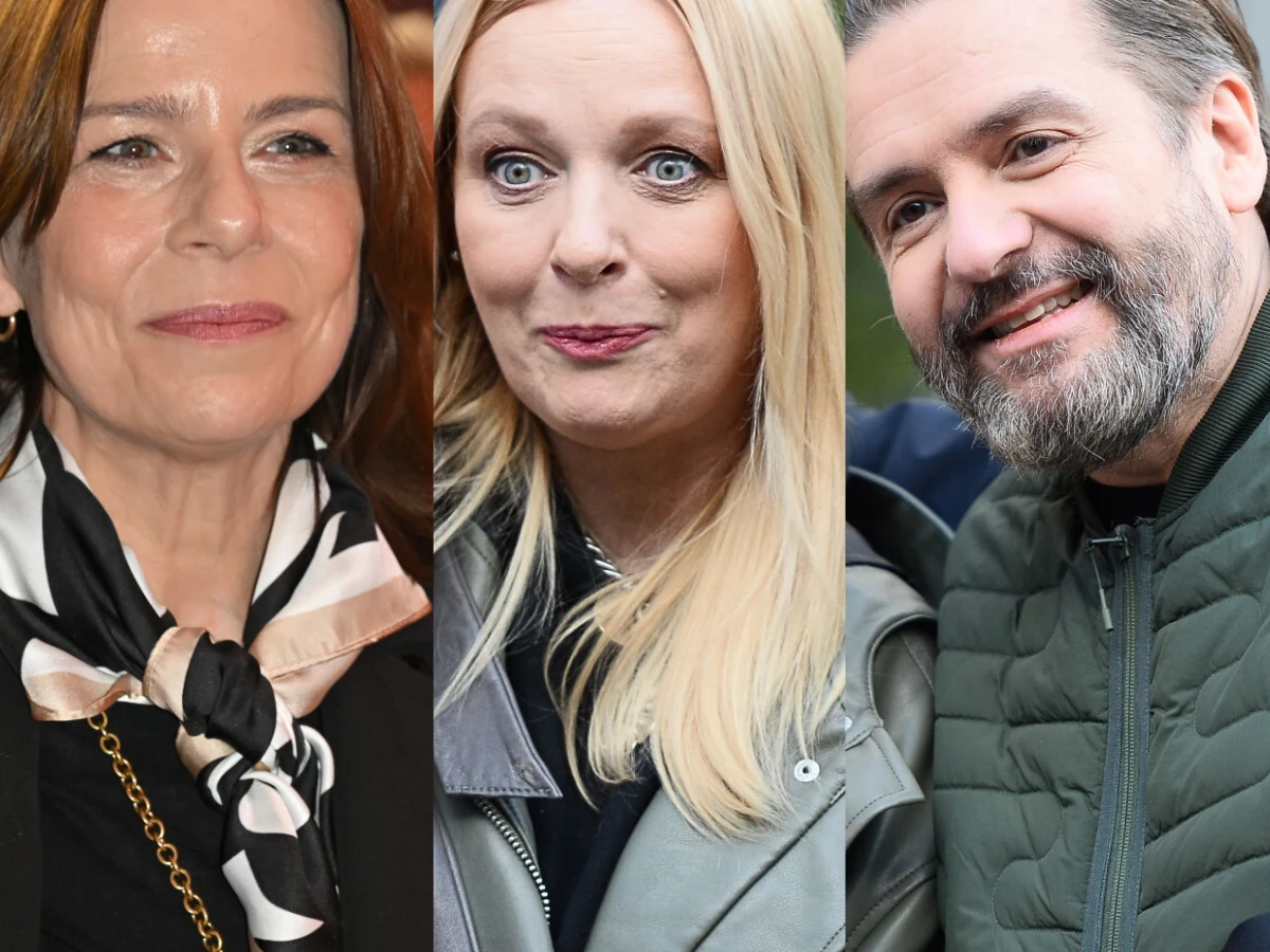 Agata Kulesza, Katarzyna Nosowska, Paweł Krawczyk Katarzyna Nosowska, Paweł Krawczyk oraz Agata Kulesza.