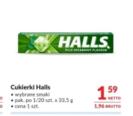 Cukierki Halls