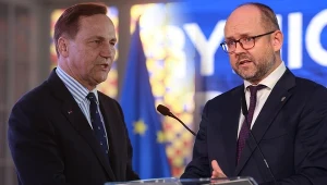 Ostre spięcie Sikorskiego z Przydaczem. W tle proces Nawrockiego z Onetem