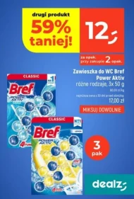 Zawieszka do wc Bref