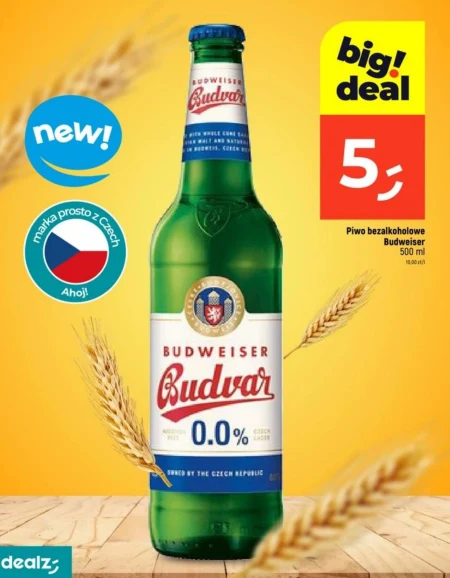 Безалкогольне пиво Budweiser