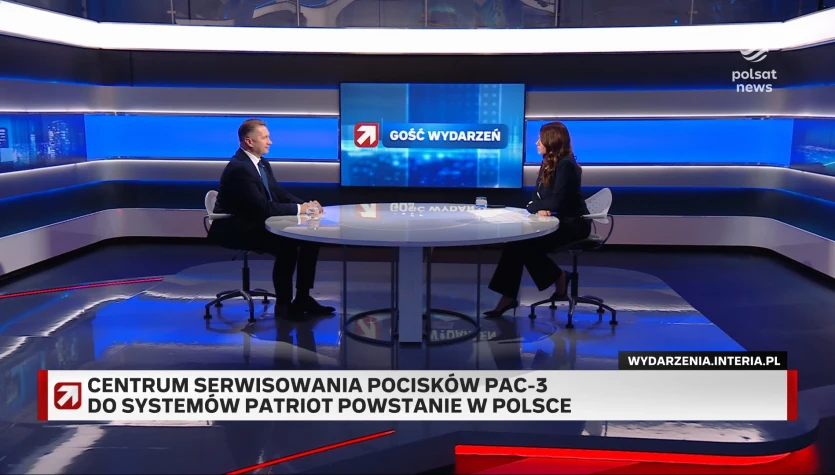Centrum serwisowania pocisków PAC-3 będzie w Polsce. Czarnek w ''Gościu Wydarzeń'': To sukces kontynuacji działań z 2018 roku, czyli systemu '"Wisła''