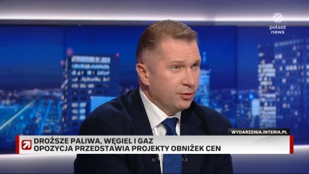 Czarnek w ''Gościu Wydarzeń'' o cenach węgla, pelletu czy gazu: To nie są żarty. Czeka nas najdroższa zima w historii