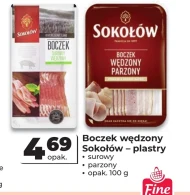 Копчений бекон Sokołów