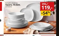 Komplet naczyń obiadowych