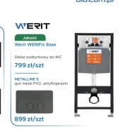 Stelaż wc