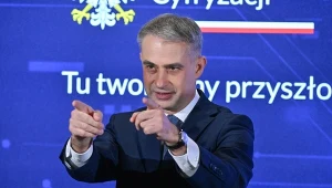 Wicepremier, minister cyfryzacji Krzysztof Gawkowski podczas wydarzenia „Cyfrowy Samorząd” w warszawskim Muzeum Wojska Polskiego , 29 bm.