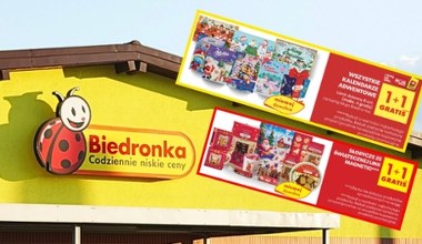 1+1 GRATIS słodycze świąteczne Magnetic i kalendarze adwentowe w Biedronce 