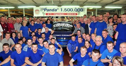 1,5 mln fiatów panda /Informacja prasowa