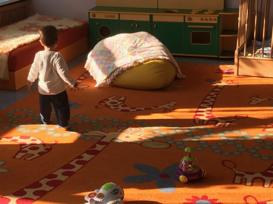 1,5-roczny chłopiec był w wózeczku /Piotr Bułakowski /RMF FM