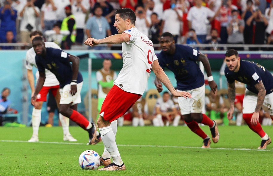 1/8 finału mistrzostw świata w Katarze. Mecz Polska-Francja /	ALI HAIDER /PAP/EPA