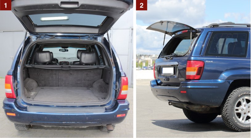 [1] Bagażnik ma wysoko poprowadzoną podłogę, a pojemność wynosi od 431 do 1105 l. [2] Wyposażenie standardowe: otwierana tylna szyba. Przydaje się stosunkowo często. /Motor