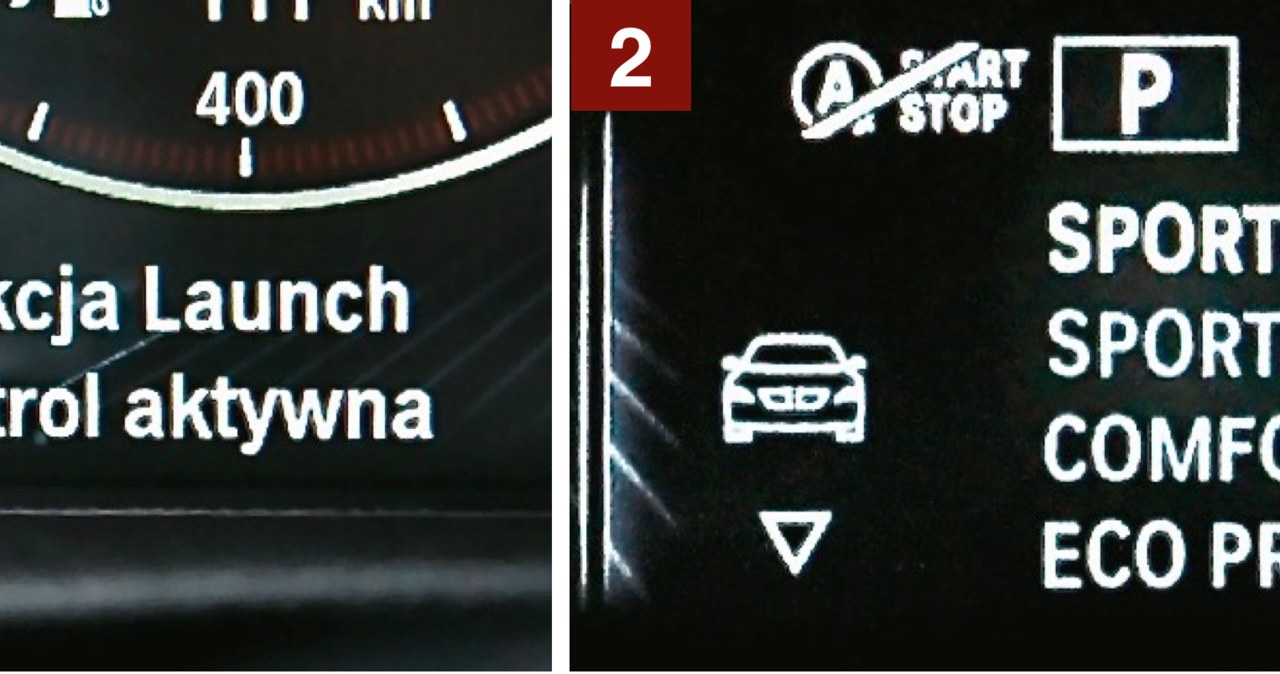 [1] Funkcja Launch Control umożliwia „katapultowanie się” od 0 do 100 km/h w ok. 5 sekund. [2] Cztery tryby jazdy różnią się m.in. sztywnością zawieszenia oraz reakcją na dodanie gazu. /Motor