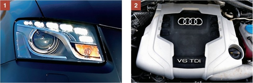 [1] Popularną usterką modelu są awarie reflektorów przednich - psują się moduły LED. [2] Trzylitrowy diesel generalnie się sprawdza, ale - uwaga - jest bardzo drogi w naprawach. /Motor