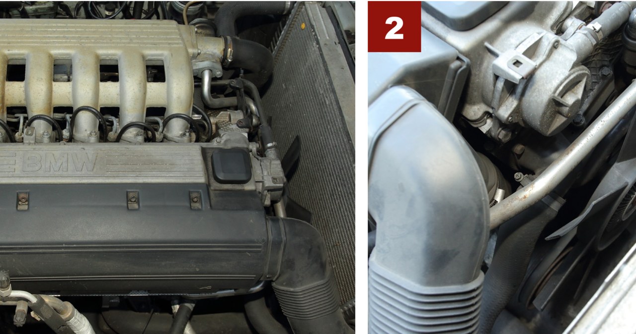 [1] Silnik tds ma sporo typowych awarii: psuje się pompa EDC, łańcuch rozrządu, cieknie olej... [2] Uszkodzenia sprzęgła wentylatora chłodnicy to popularna usterka w starszych BMW. /Motor