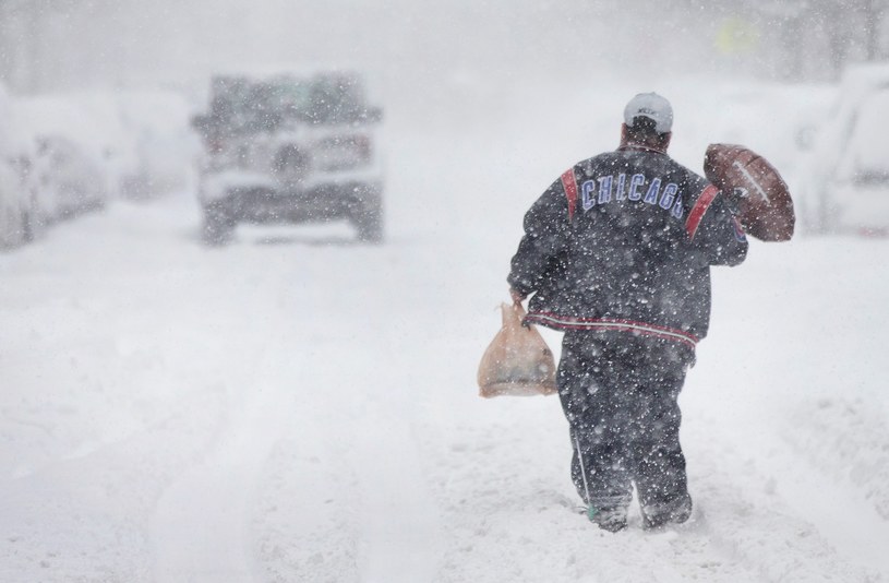 Pol Metra Sniegu W Chicago Wiadomosci Pogodowe