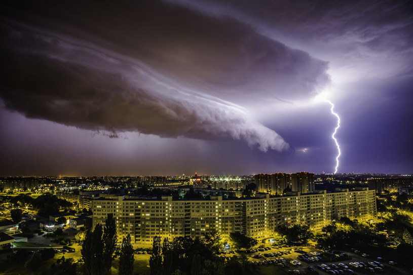 Gwaltowne Burze Nad Polska Wiadomosci Pogodowe