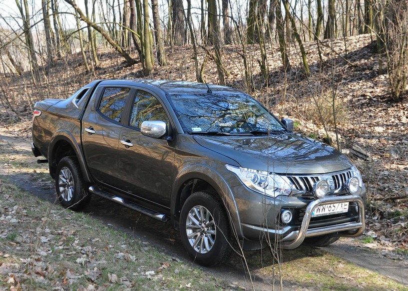 Mitsubishi L200 bardziej do jazdy, niż do pracy