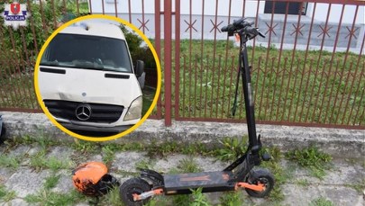 10-latek na hulajnodze wymusił pierwszeństwo. Chłopiec trafił do szpitala