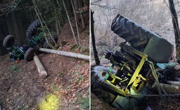 10-latek ranny w wypadku ciągnika. Akcja ratunkowa z udziałem śmigłowca LPR