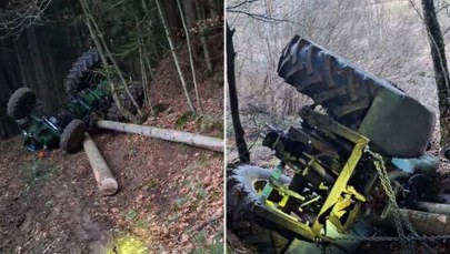 10-latek ranny w wypadku ciągnika. Akcja ratunkowa z udziałem śmigłowca LPR