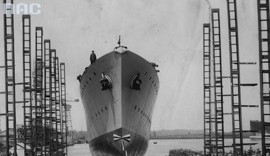 10 lipca 1928 r. Wodowano pierwszy nowoczesny okręt wojenny II RP - ORP "Wicher"