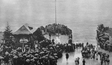 ​10 lutego 1920 r. Generał Józef Haller dokonał symbolicznych zaślubin Polski z Morzem Bałtyckim