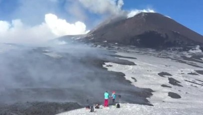 10 osób rannych po wybuchu wulkanu Etna. Wśród poszkodowanych dziennikarze BBC