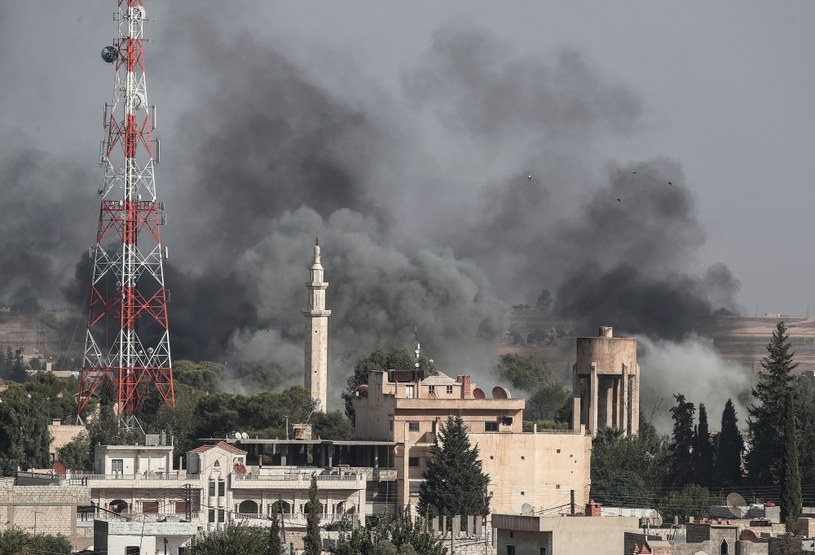 10 października Turcja rozpoczęła operację militarną w północno-wschodniej Syrii /SEDAT SUNA /PAP/EPA