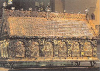 10 Relikwiarz Gotarda z katedry w Hildesheim, 1132 r. 10 Relikwiarz Gotarda z katedry w Hildesheim, 1132 r. /Encyklopedia Internautica