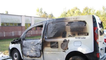 10 samochodów podpalono w nocy w Łodzi