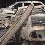 10 samochodów spłonęło w Poznaniu