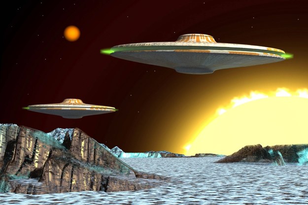 10 sygnałów o UFO w ciągu dwóch lat. Wojska lotnicze publikują relacje Włochów /Francesco Reginato/Photoshot /PAP