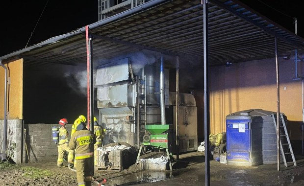10 ton słonecznika zniszczone w pożarze suszarni na Pomorzu
