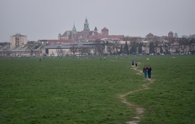 10 tysięcy flag na krakowskich Błoniach. Już 2 maja. Dołączcie do nas /	Jacek Bednarczyk   /PAP