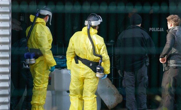 100 kg amfetaminy, tona chemikaliów w tajnym laboratorium. Aresztowani Polak i Ukrainiec