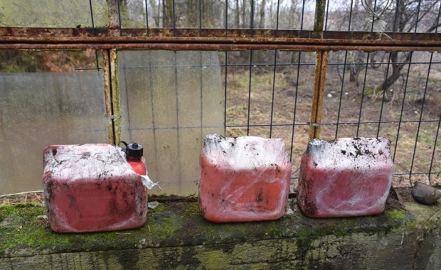 100 kg narkotyków na posesji. Były zakopane w ziemi 
