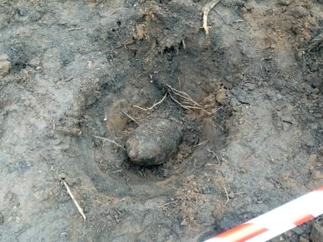 100-kilogramowa bomba lotnicza znaleziona we Wrocławiu /Centrum Szkolenia Wojsk Inżynieryjnych i Chemicznych we Wrocławiu /Facebook