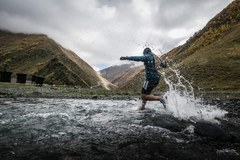 100 km ekstremalnego biegu w górach Kaukazu