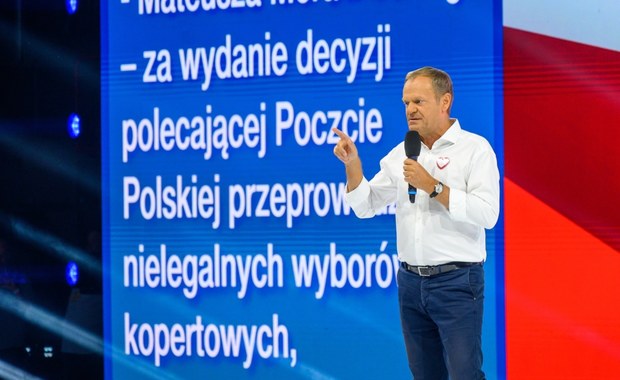 "100 konkretów na 100 dni". Tusk zaprezentował program PO