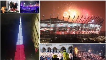 100-lecie polskiej niepodległości. Cały kraj świętował [PODSUMOWANIE WEEKENDU]