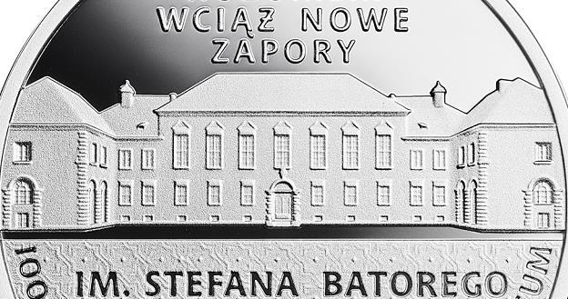 100-lecie powstania Gimnazjum i Liceum im. Stefana Batorego w Warszawie, 10 zł, detal rewersu /NBP