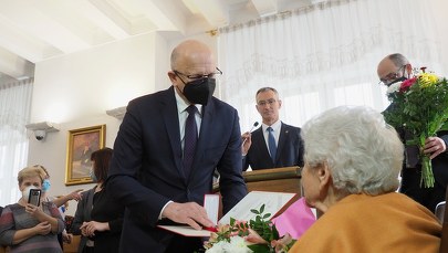 100-letnia Sybiraczka uhonorowana przez Prezydenta Lublina